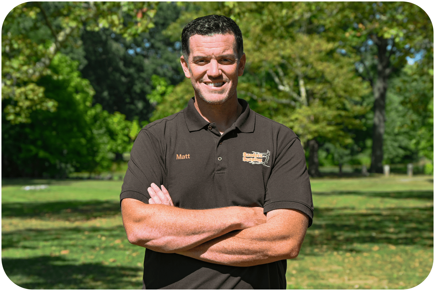 Owner of Sanders Scaping in South Jersey