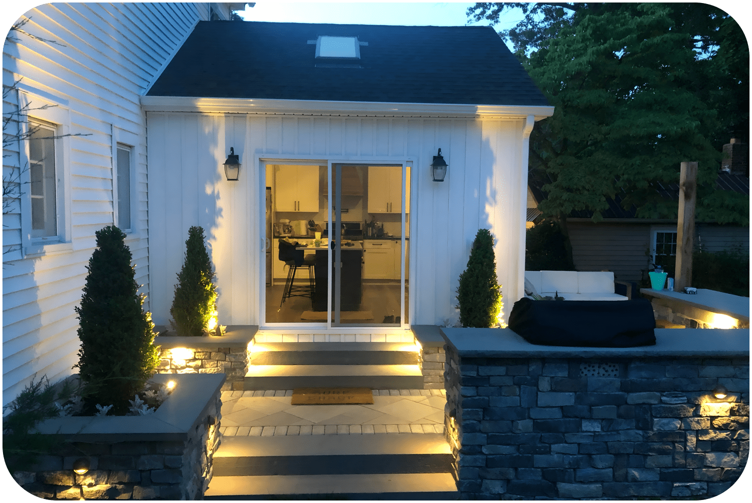 South Jersey Landscape Lighting for Walkways