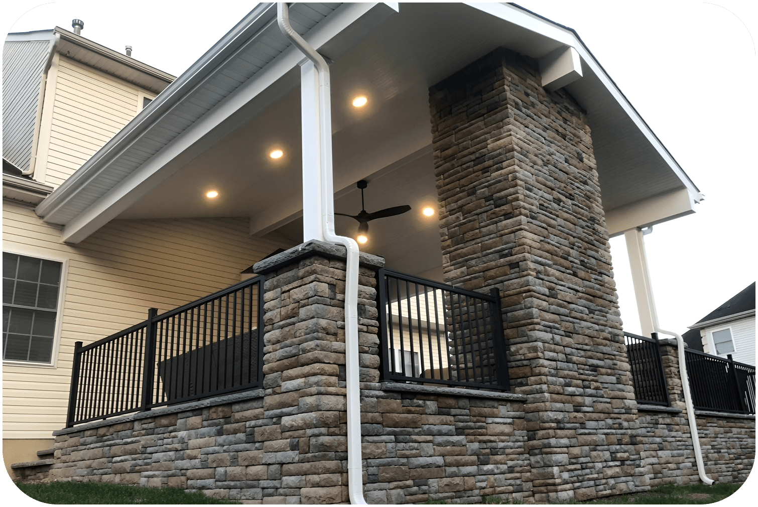 Outdoor Backyard Living Space in South Jersey